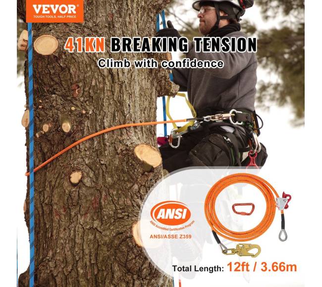 16 mm plieninis lynas arboristui1