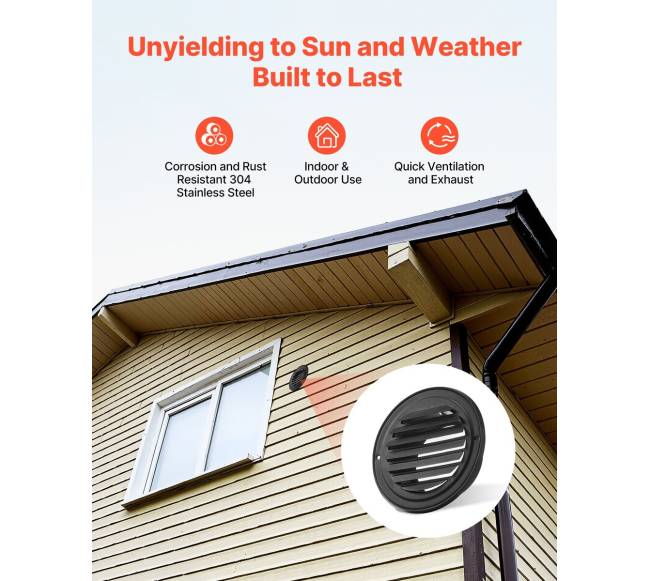 97 mm apvalus ventiliatorius, nerūdijantis plienas, juodas2