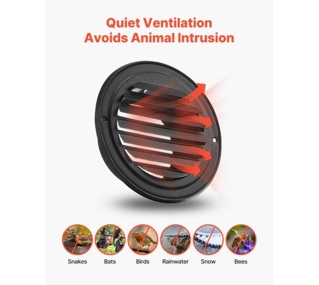 97 mm apvalus ventiliatorius, nerūdijantis plienas, juodas3