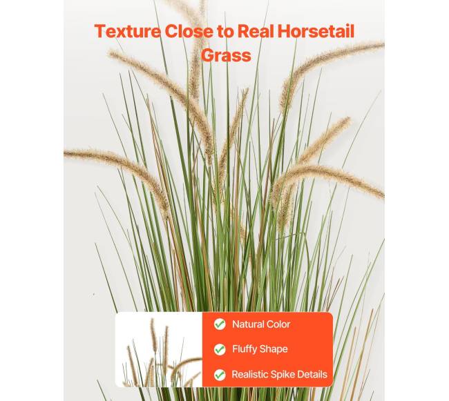 Dirbtinė viksvuolė vazonėlyje, 2 vnt.2