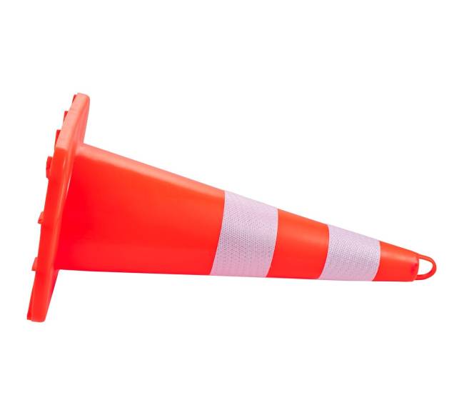 Eismo kūgiai 10 vnt, 73 cm PVC oranžiniai10