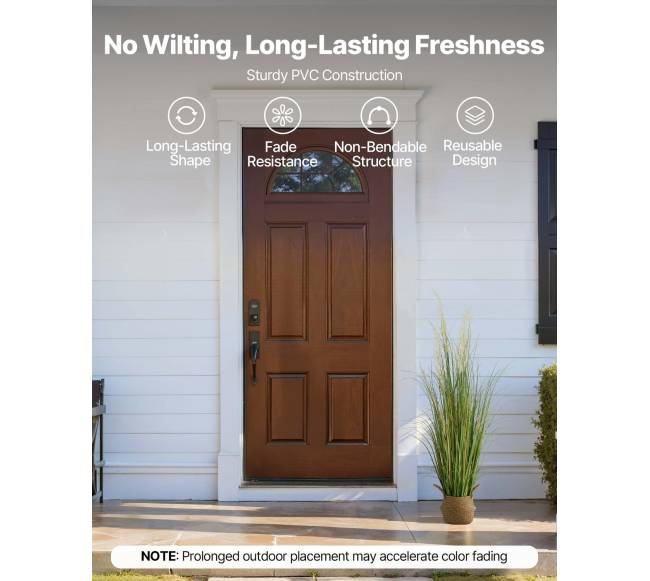 Dirbtinė nendrių žolė su vazonu3