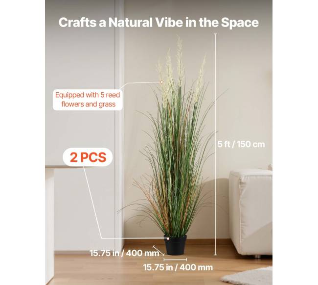 Dirbtinė žolė vazone viduje ir lauke1