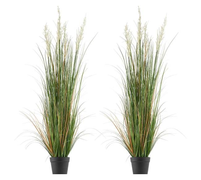 Dirbtinė žolė vazone viduje ir lauke9