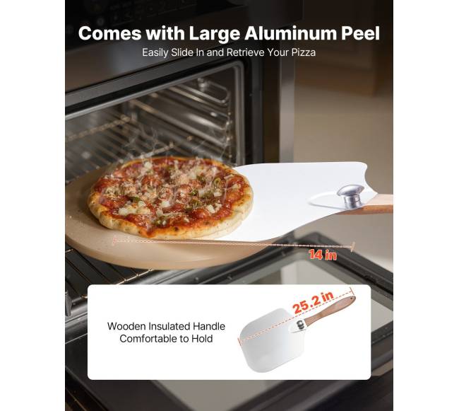 Apvali picos akmens plokštė 381 mm iš kordierito3