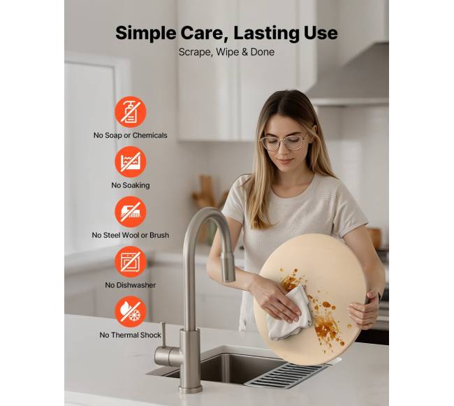 Apvali picos akmens plokštė 381 mm iš kordierito4