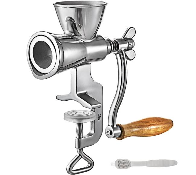 Rankinis nerūdijančio plieno kavos malūnėlis0