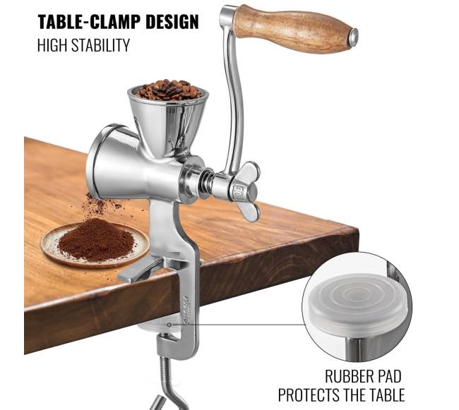 Rankinis nerūdijančio plieno kavos malūnėlis4