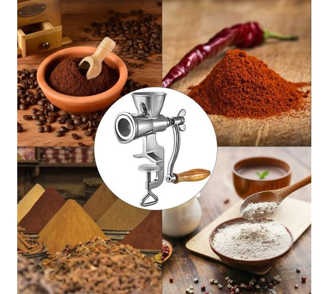 Rankinis nerūdijančio plieno kavos malūnėlis6