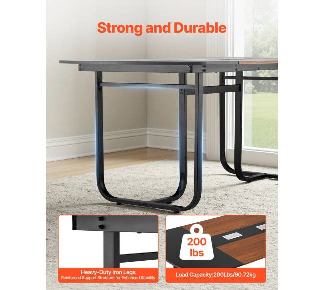 Ovalo konferencijų stalas, 6-8 asmenims2