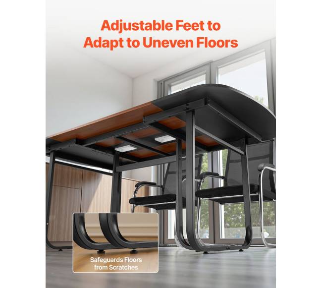 Ovalo konferencijų stalas, 6-8 asmenims4