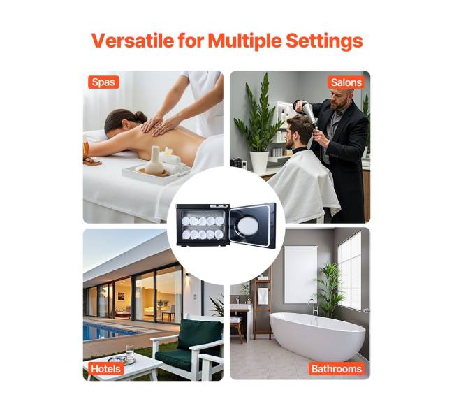 Karšto rankšluosčių šildytuvas, 23L talpos šildymo spinta5