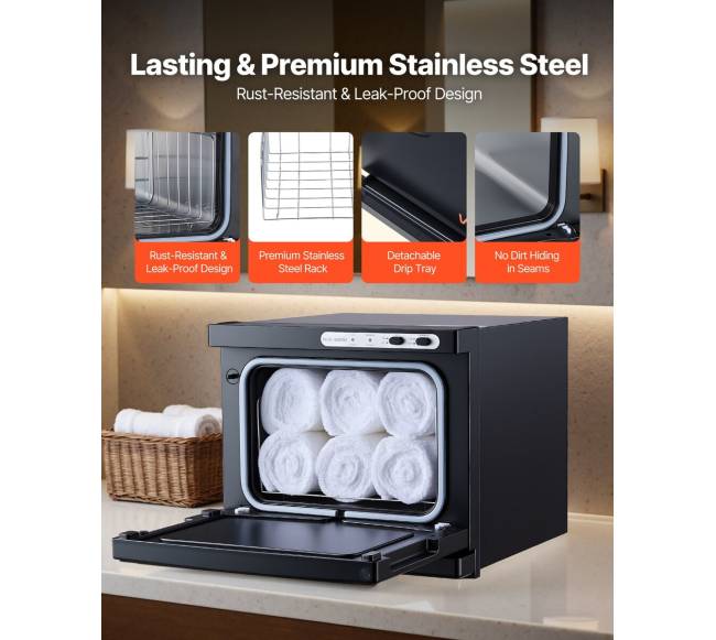 Rankšluosčių šildytuvas 8L su nerūdijančio plieno stovu3