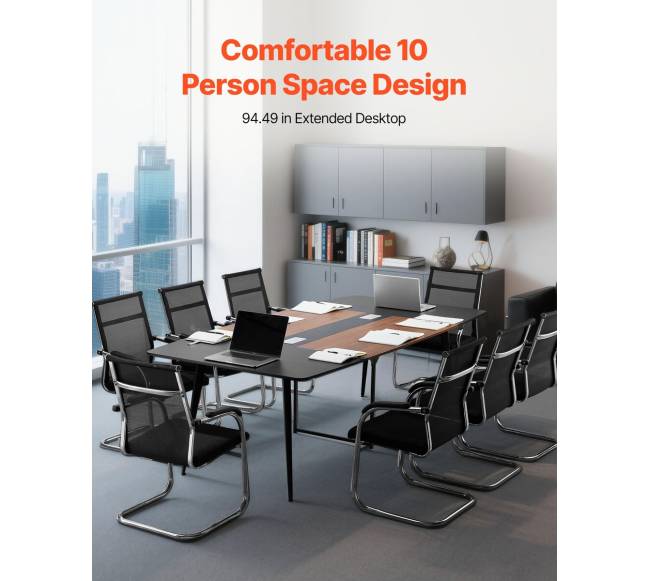 Konferencinis stalas 240 cm 10 asmenų1
