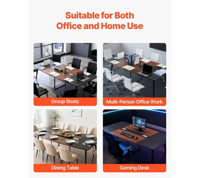 Konferencinis stalas 240 cm 10 asmenų5