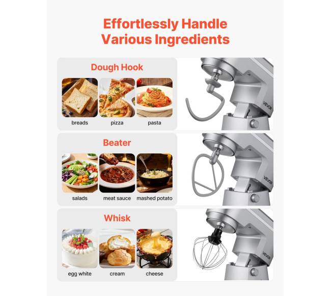 Virtuvinis maišytuvas su 5,7L dubeniu1