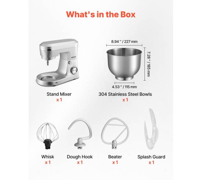 Virtuvinis maišytuvas su 5,7L dubeniu2