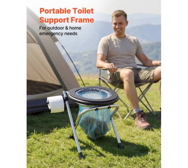 Sulankstomas nerūdijančio plieno tualetas stovyklavimui1