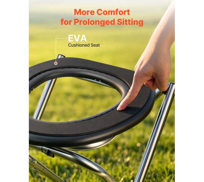 Sulankstomas nerūdijančio plieno tualetas stovyklavimui5