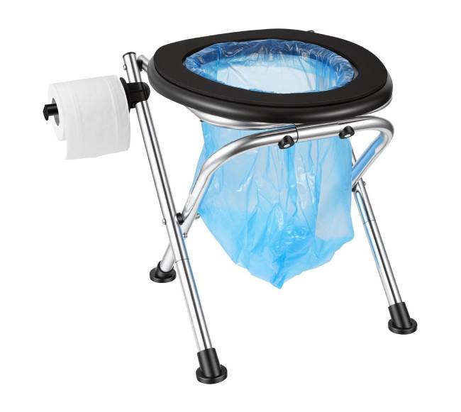 Sulankstomas nerūdijančio plieno tualetas stovyklavimui9