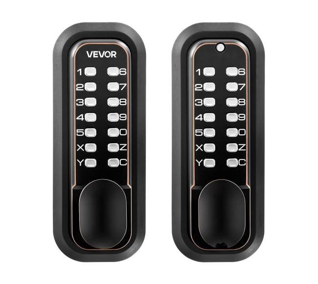 mechaninė užrakto sistema su kodu0