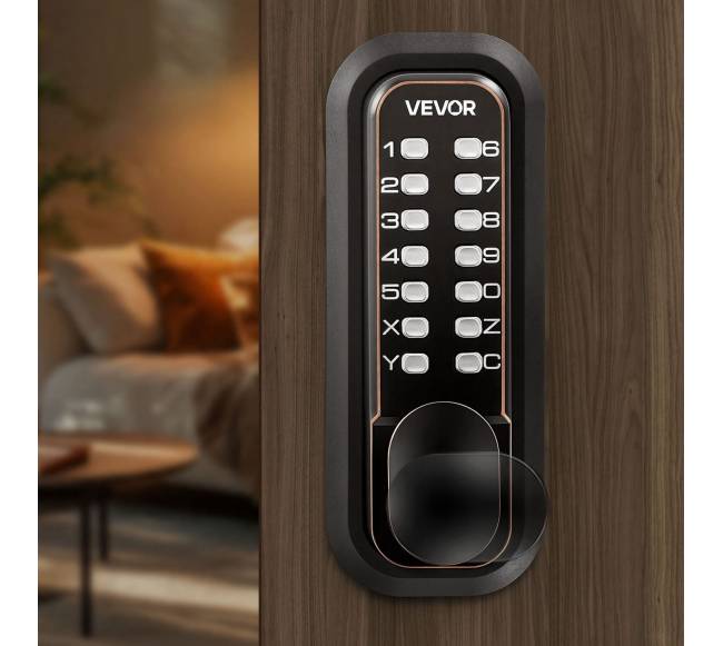 mechaninė užrakto sistema su kodu7