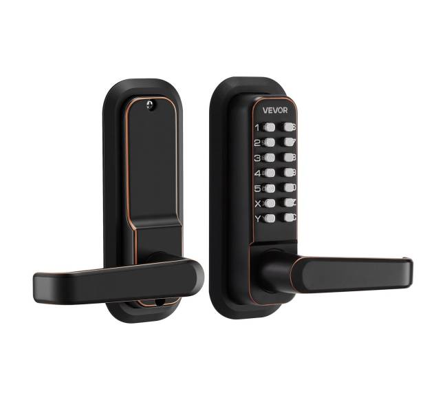 Mechaninė beraktė durų spyna su kombinacija10