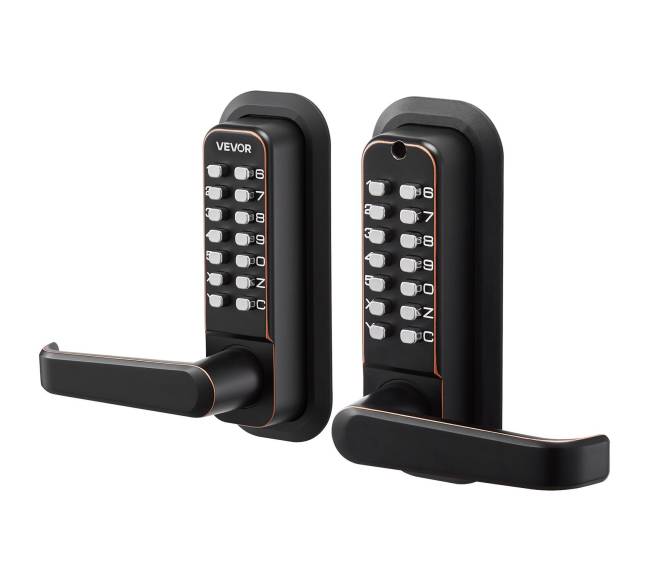 Mechaninė durų spyna be rakto9