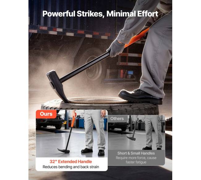 Padangų nuėmimo pleištas su ilga rankena4