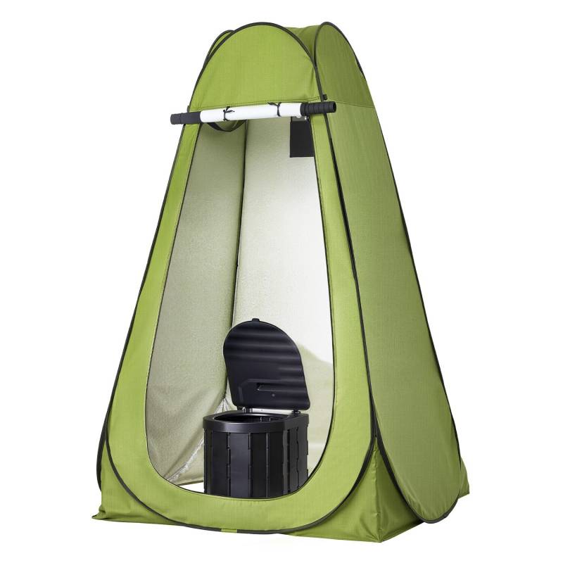 Sulankstomas tualetas su privatumo palapine0