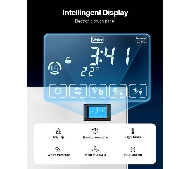 Komerciška ledo gaminimo mašina4
