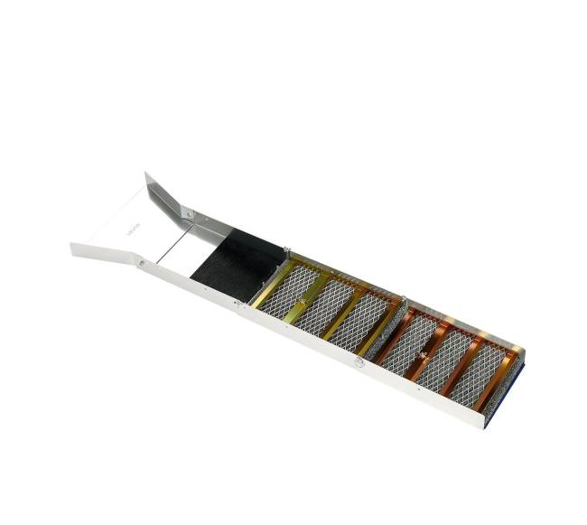 Sulankstoma aukso plovimo dėžė aukštame banke9