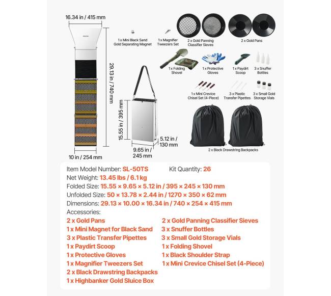 Aukso plovimo rinkinys su aukštavandenio šliuzu6