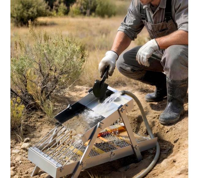 Aukso plovimo rinkinys su aukštavandenio šliuzu7
