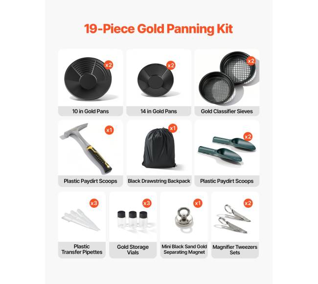 Aukso plovimo rinkinys su priedais1