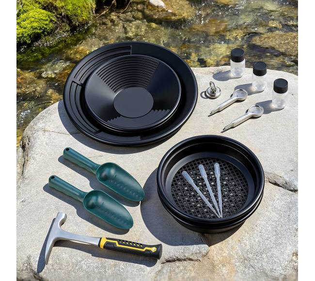 Aukso plovimo rinkinys su priedais7