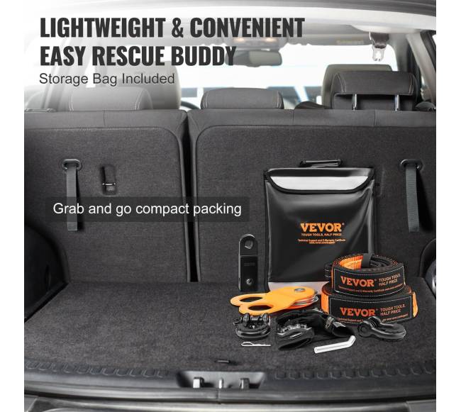 Bekelės gelbėjimo rinkinys, virvės ir gervė3