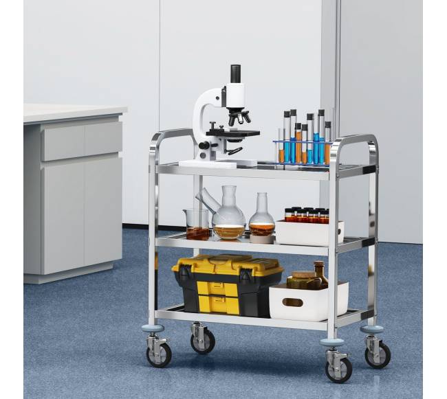 nerūdijančio plieno vežimėlis su ratukais7