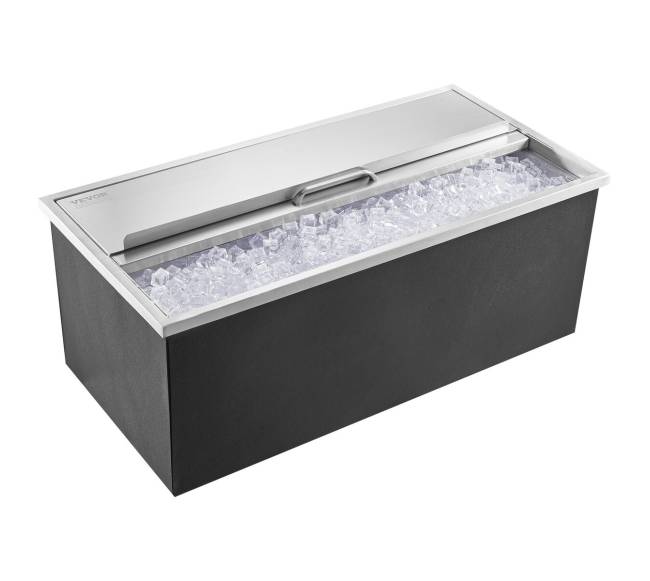 Įmontuojama ledainė su dangčiu0