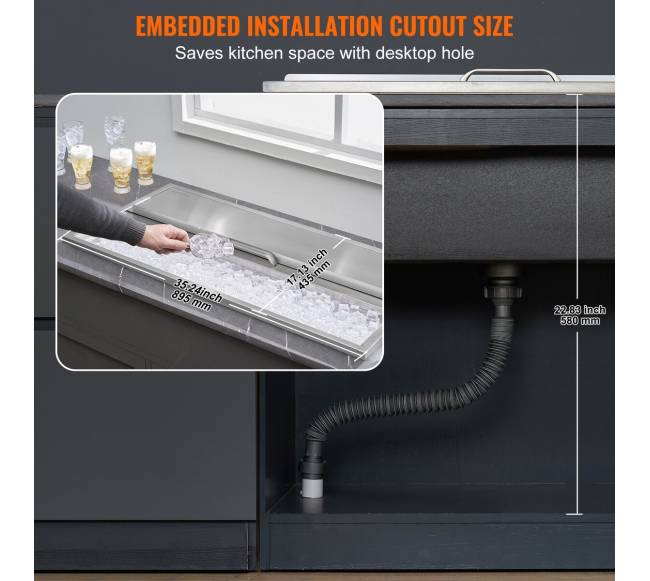 Įmontuojama ledainė su dangčiu5