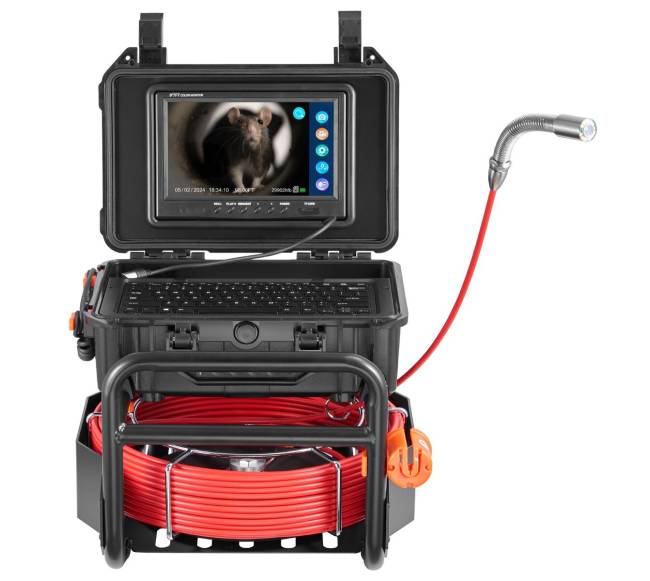 Savitakinis kanalizacijos kamera su 512 Hz siųstuvu8
