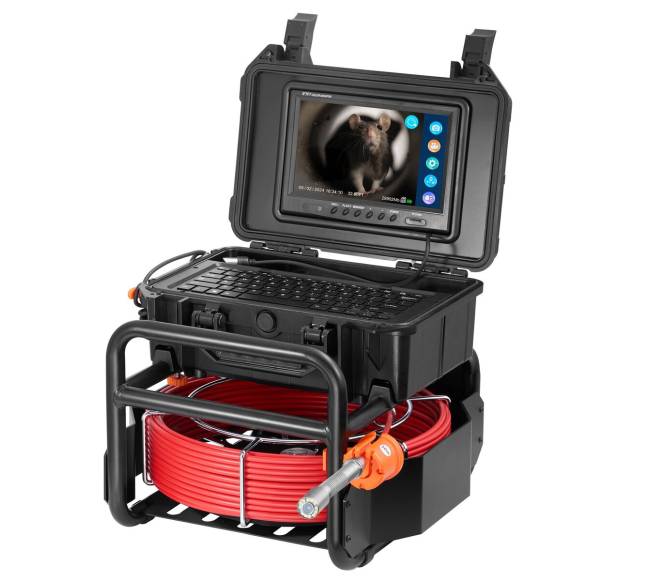 Savitakinis kanalizacijos kamera su 512 Hz siųstuvu9