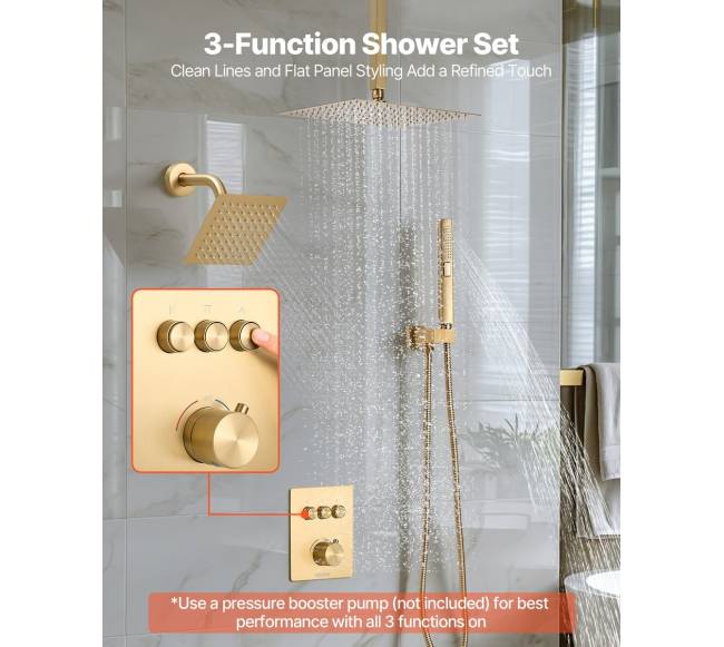 Dušo maišytuvas su lietaus funkcija ir žarna1