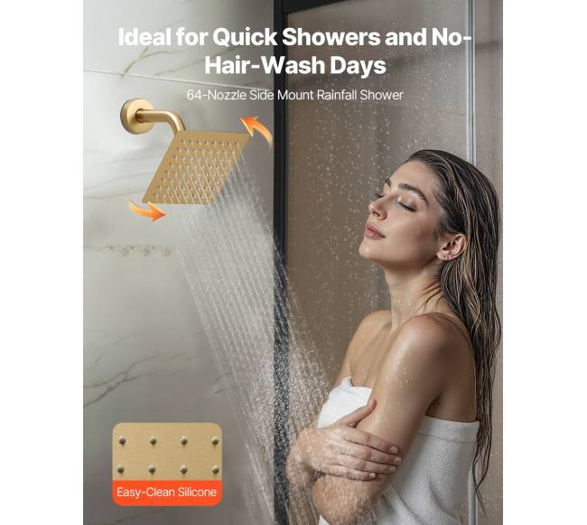 Dušo maišytuvas su lietaus funkcija ir žarna5