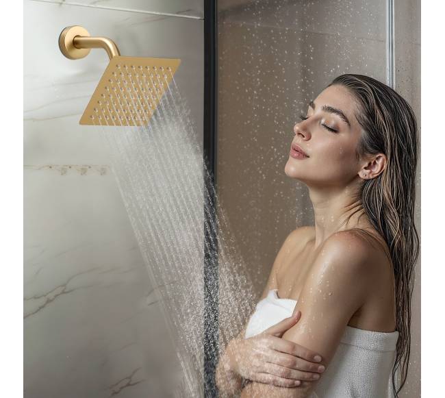 Dušo maišytuvas su lietaus funkcija ir žarna7