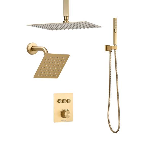 Dušo maišytuvas su lietaus funkcija ir žarna8