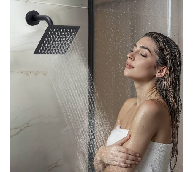 Sieninis dušo komplektas su lietaus dušu7