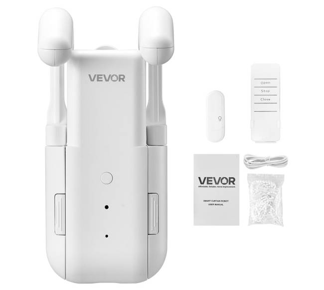 Automatinis užuolaidų atidarytuvas su nuotoliniu valdymu8