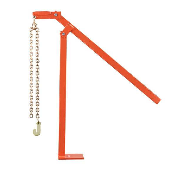 Tvorelės stulpelių traukiklis su grandine0