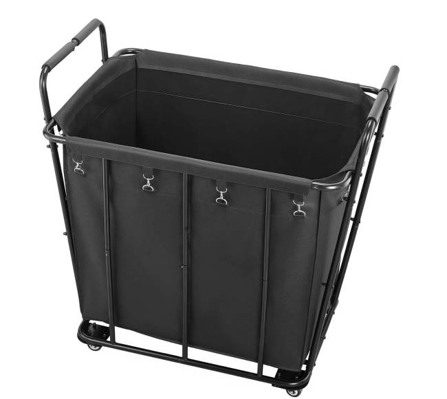 Skalbinių ir pirkinių vežimėlis su ratukais10